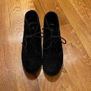 White Mountain Wedge Booties